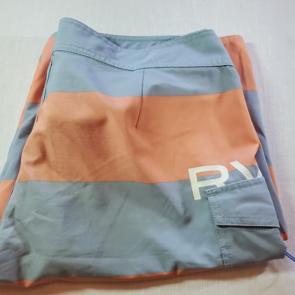 RVCA Men's Swim Trunks/Shorts Size 32W Inseam 11"